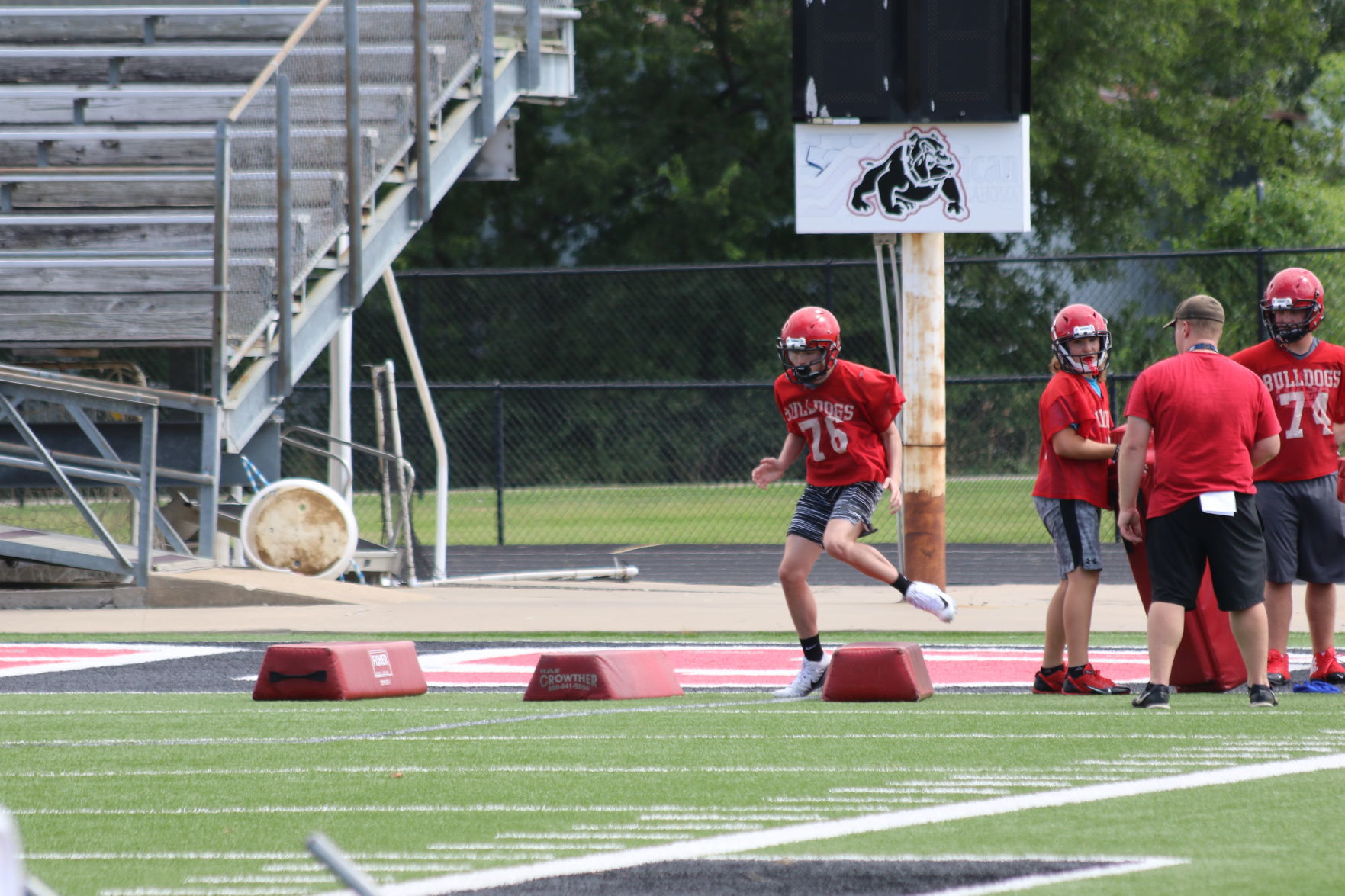 Bulldogs start practice